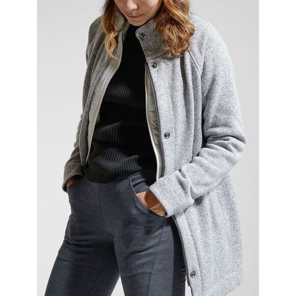 Title nine she leads pants pull-on space-dyed' Ponte knit blue XS new - Picture 12 of 12